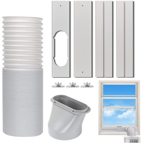 Portable window exhaust - a/c,